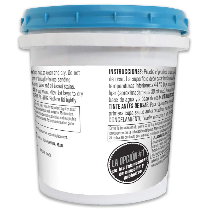 FamoWood 40022126 Latex Wood Filler - Pint, Natural, 24 oz. - Image 2